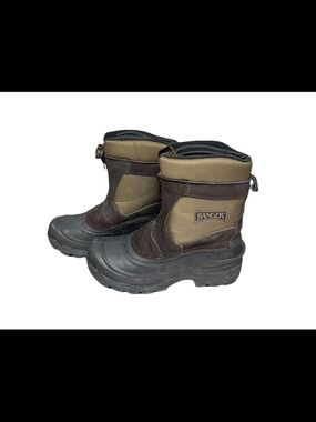 Ranger Men's Brown & green  heavy duty Waterproof Snow Boots size 7 THERMOLITE